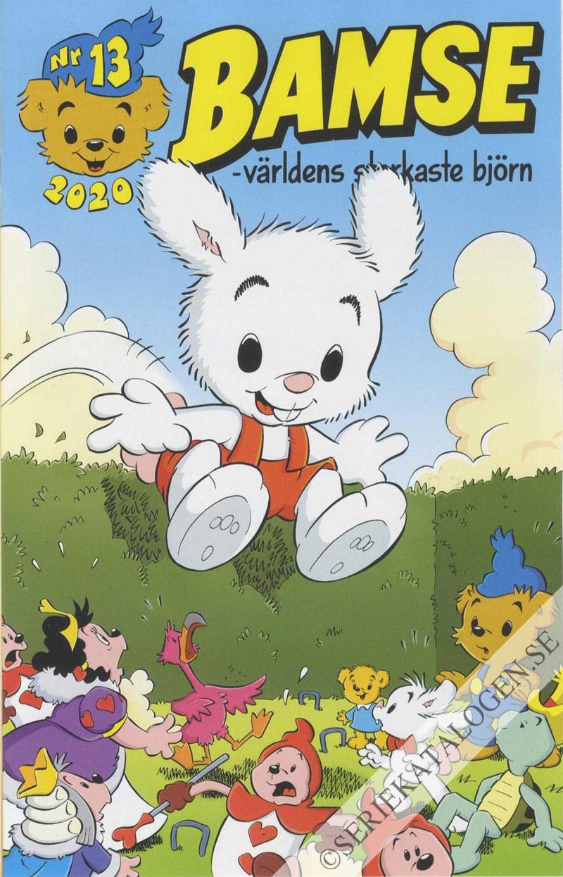 Framsida på Bamse #13 (2020)