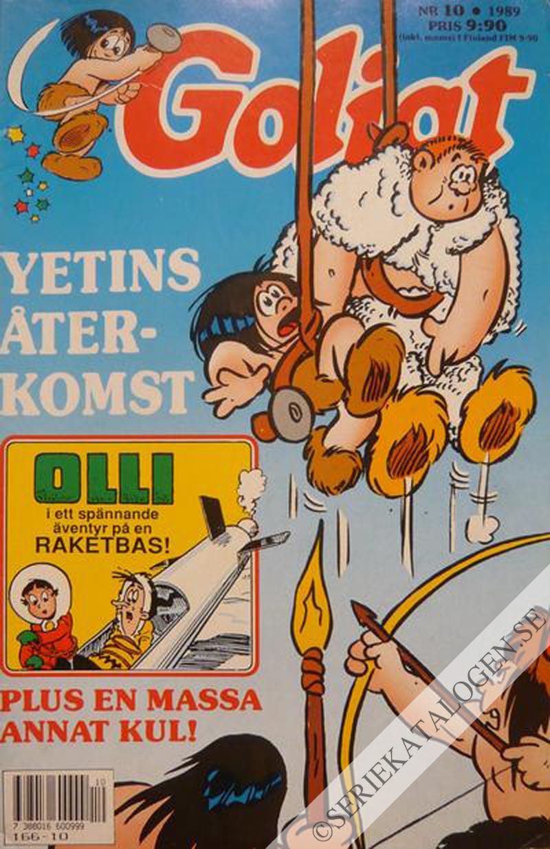 Framsida på Goliat #10 (1989)