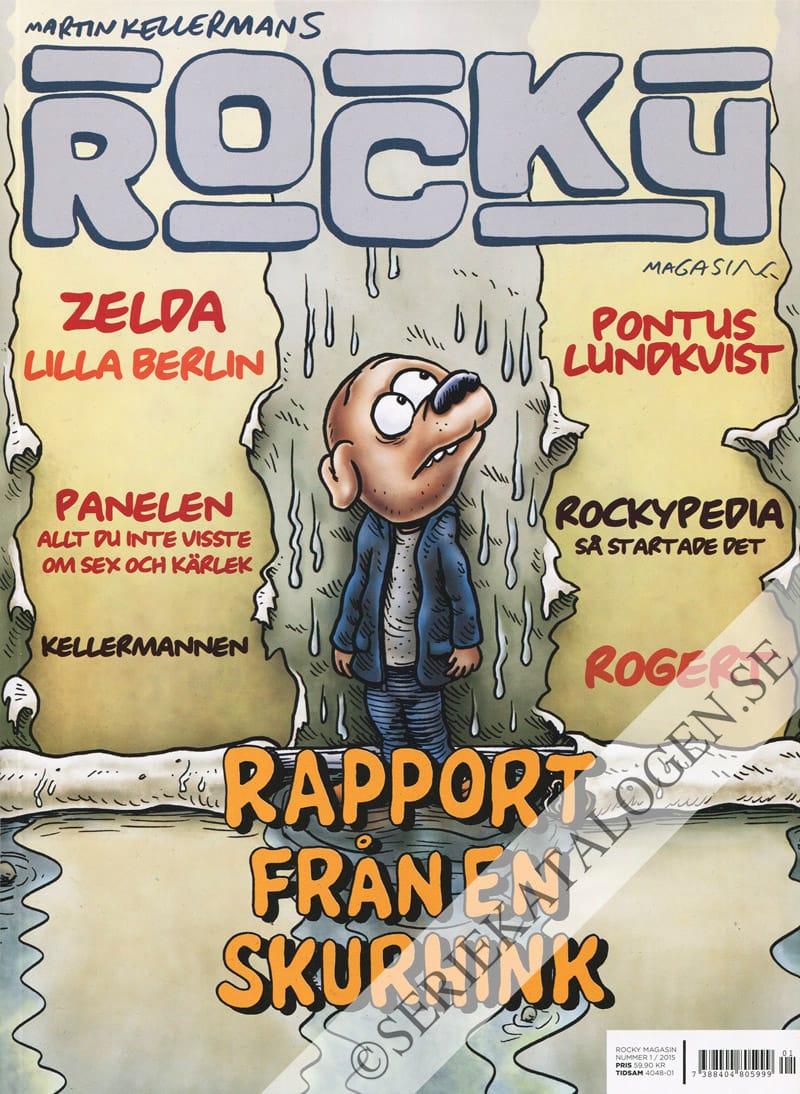 Framsida på Martin Kellermans Rocky #1 (2015)