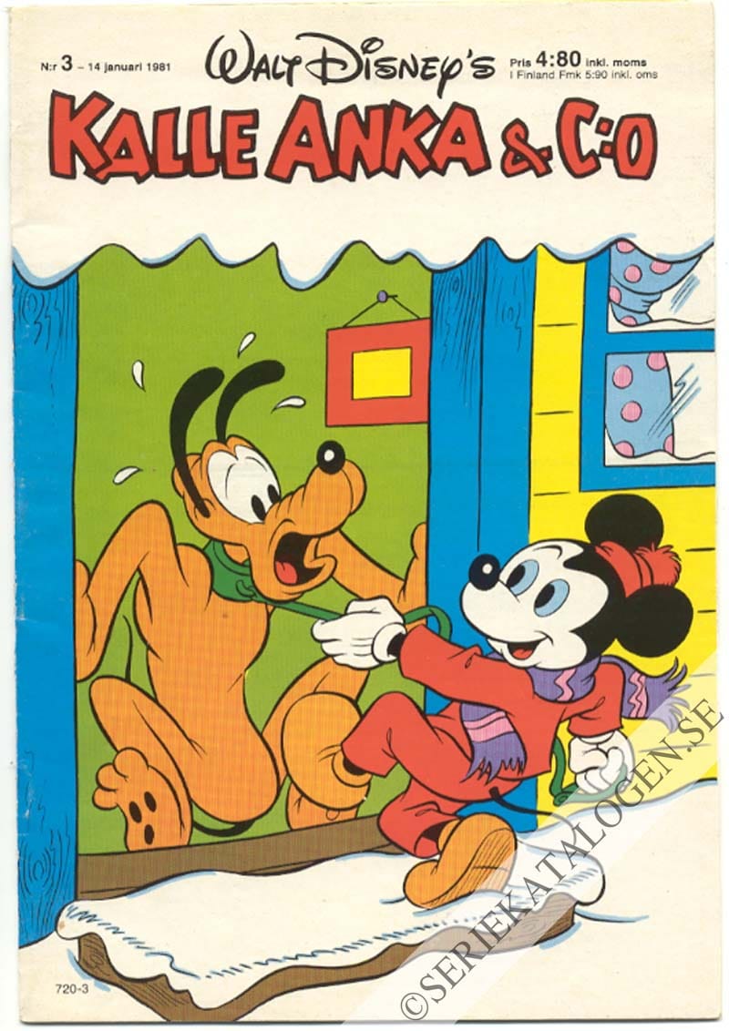 Framsida på Kalle Anka & C:o #3 (1981)