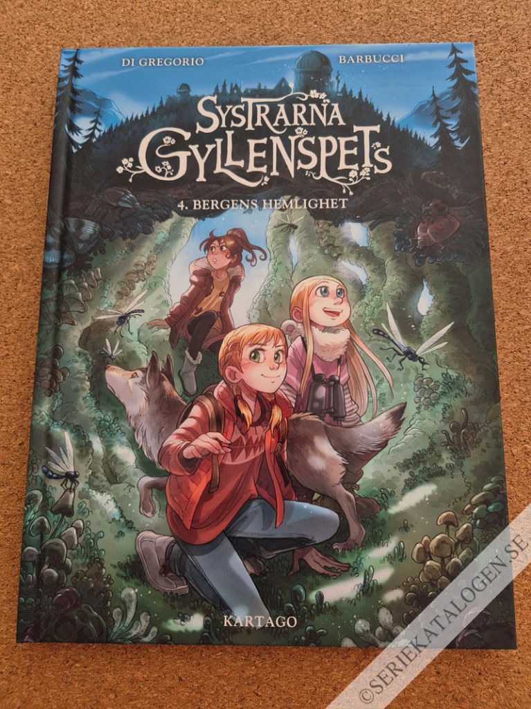 Framsida på Systrarna Gyllenspets Bergens hemlighet (2023)
