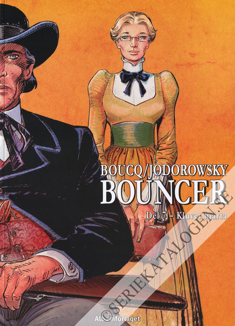 Framsida på Bouncer Kluvet hjärta (2014)