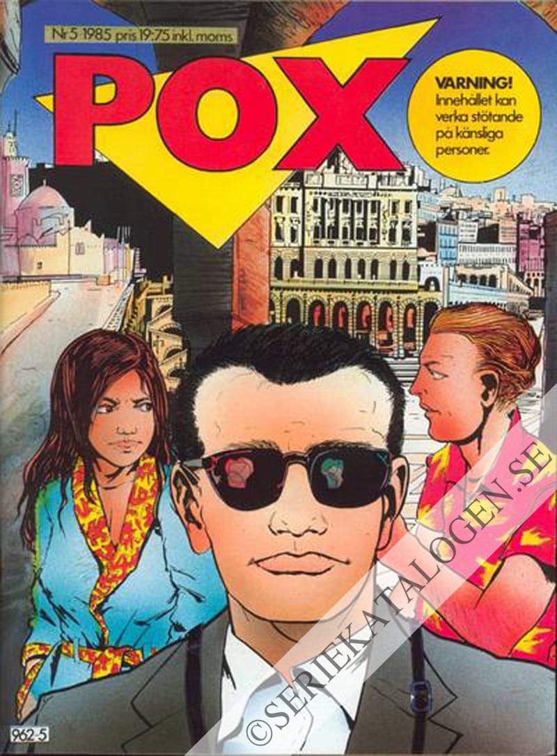 Framsida på Pox #5 (1985)