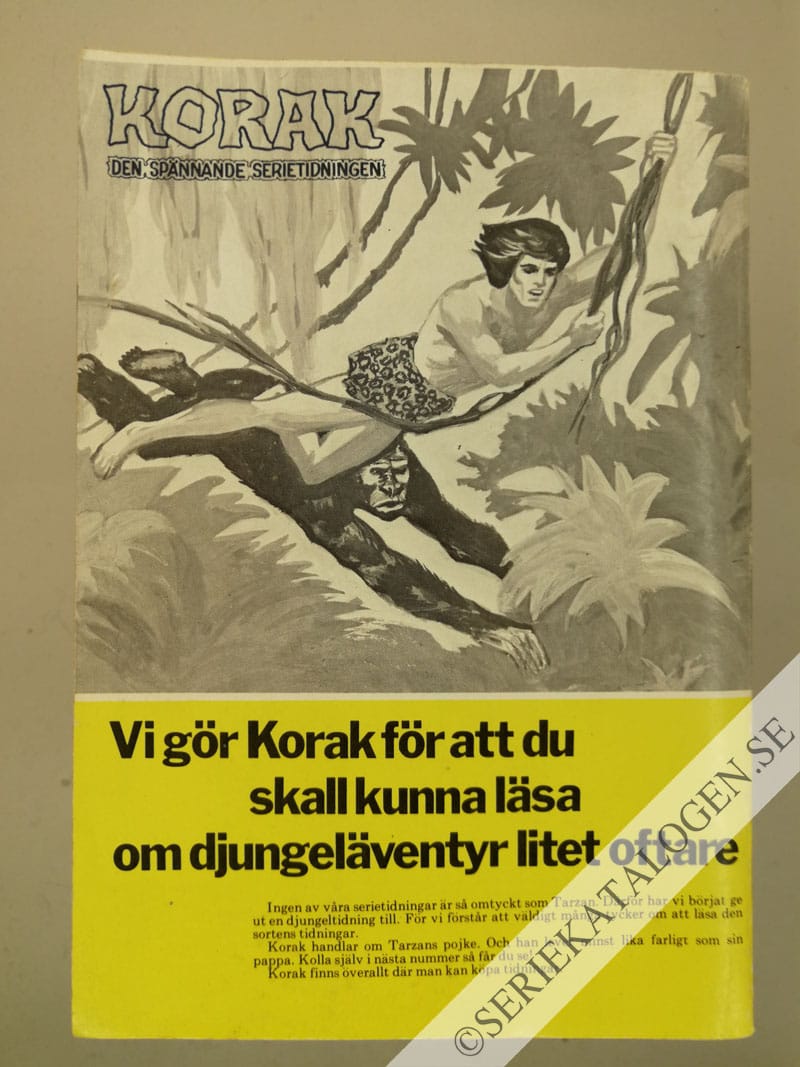 Baksida på Son till en hjälte (1972)