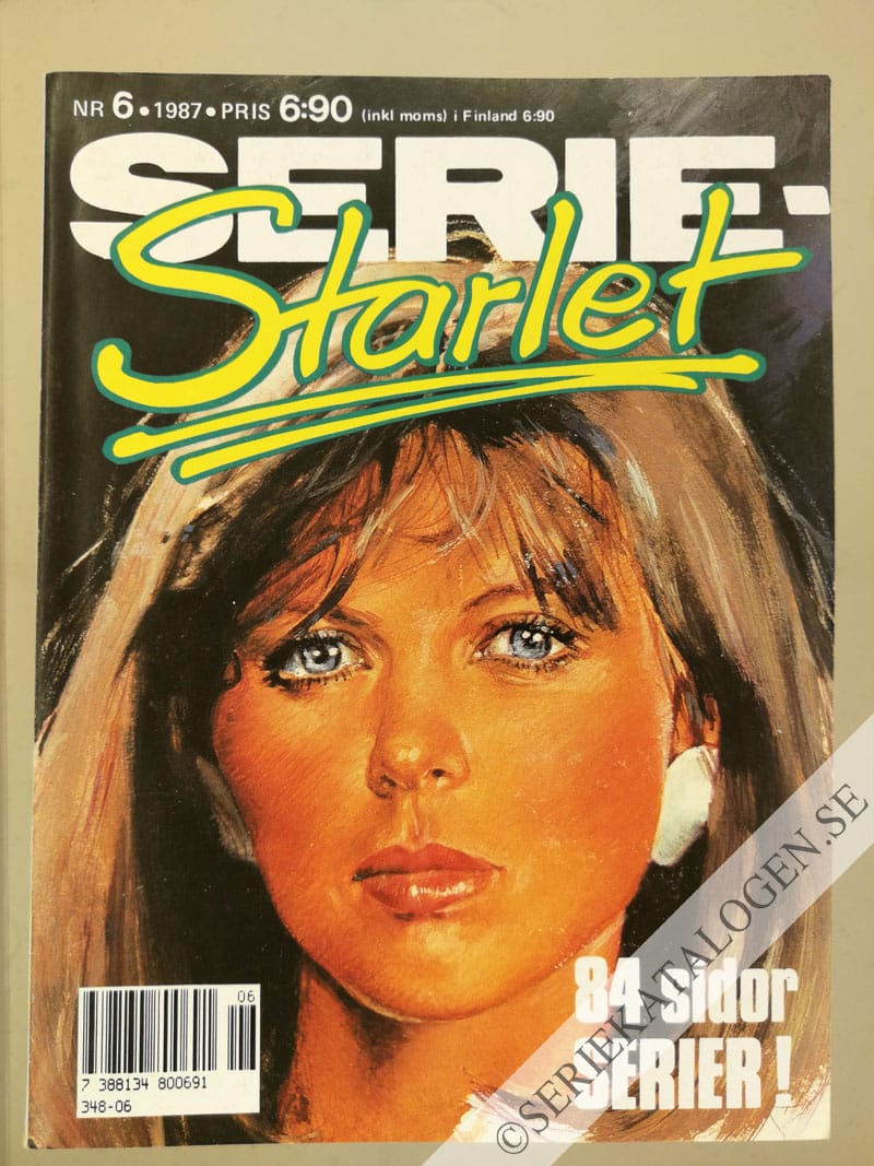 Framsida på Seriestarlet #6 (1987)