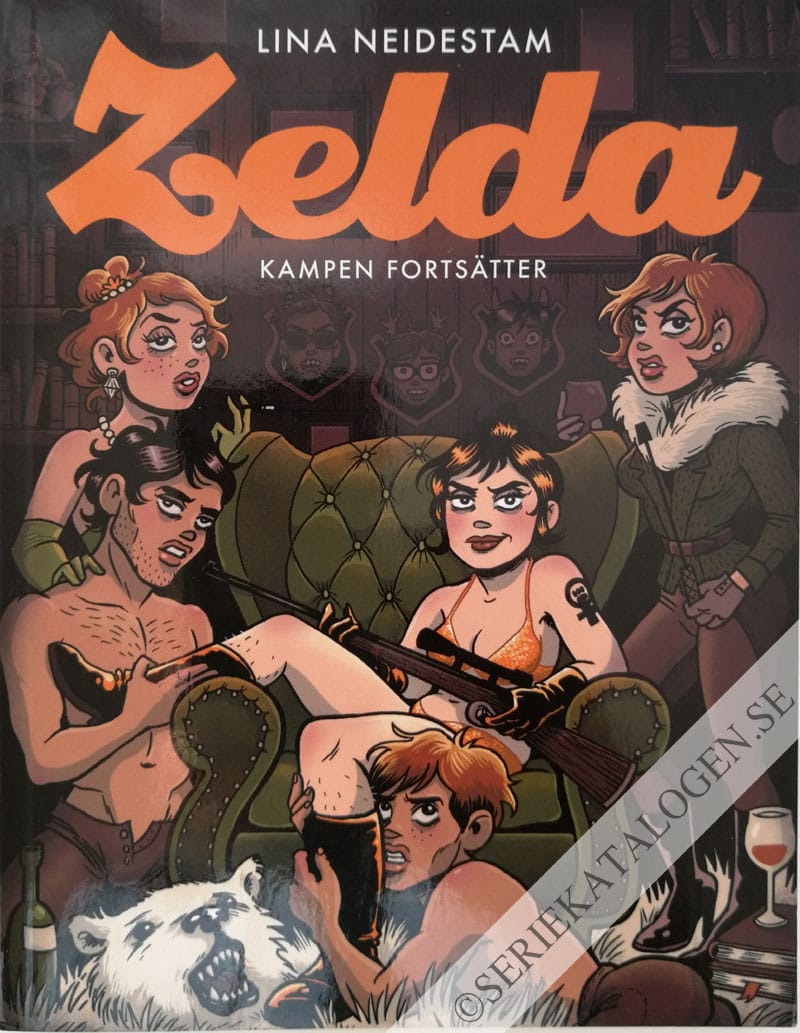 Framsida på Zelda Kampen fortsätter (2012)
