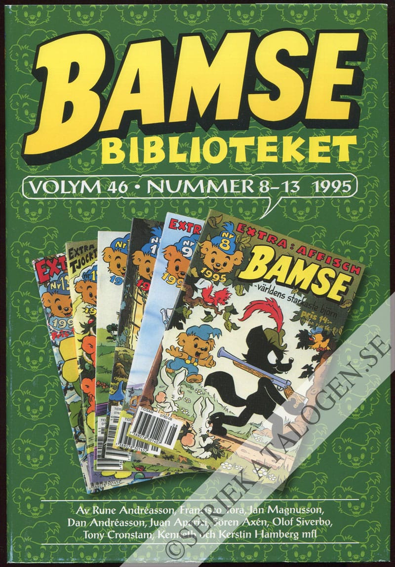 Framsida på Bamsebiblioteket #46 (2012)