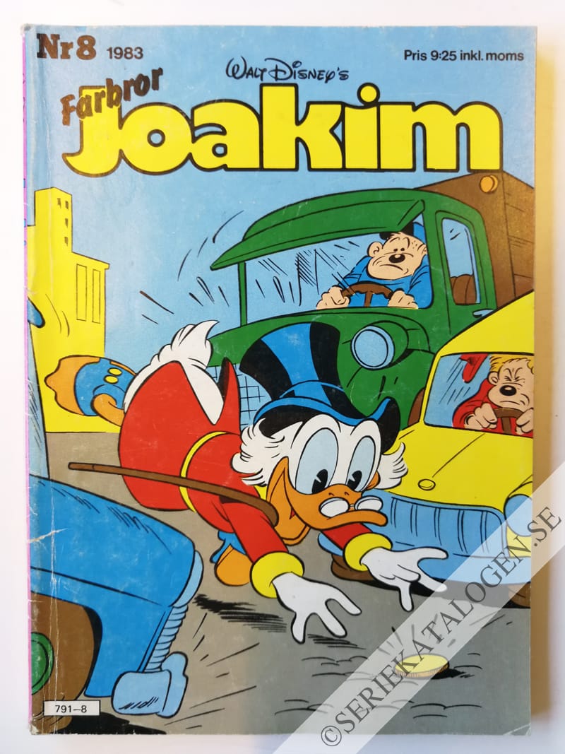 Framsida på Joakim #8 (1983)
