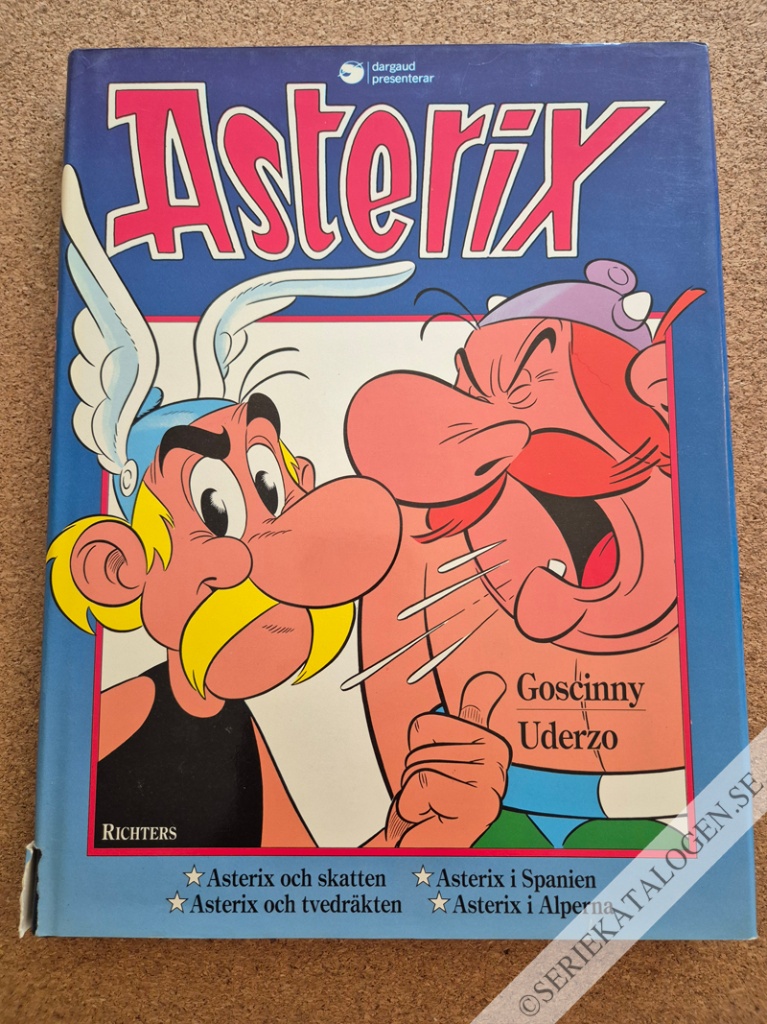 Framsida på Asterix #4 (1987)