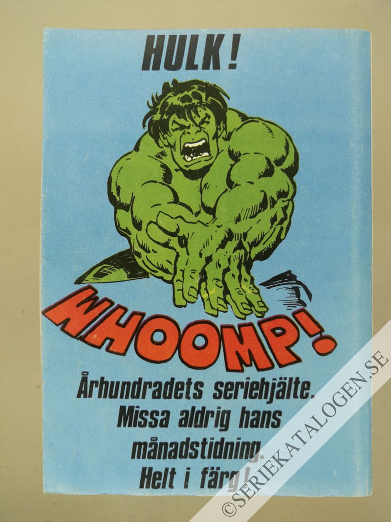 Baksida på Fallskärmsjägarna (1983)