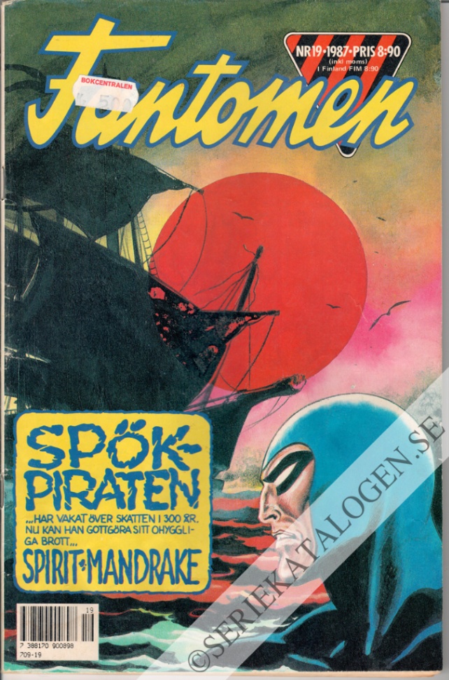 Framsida på Fantomen #19 (1987)