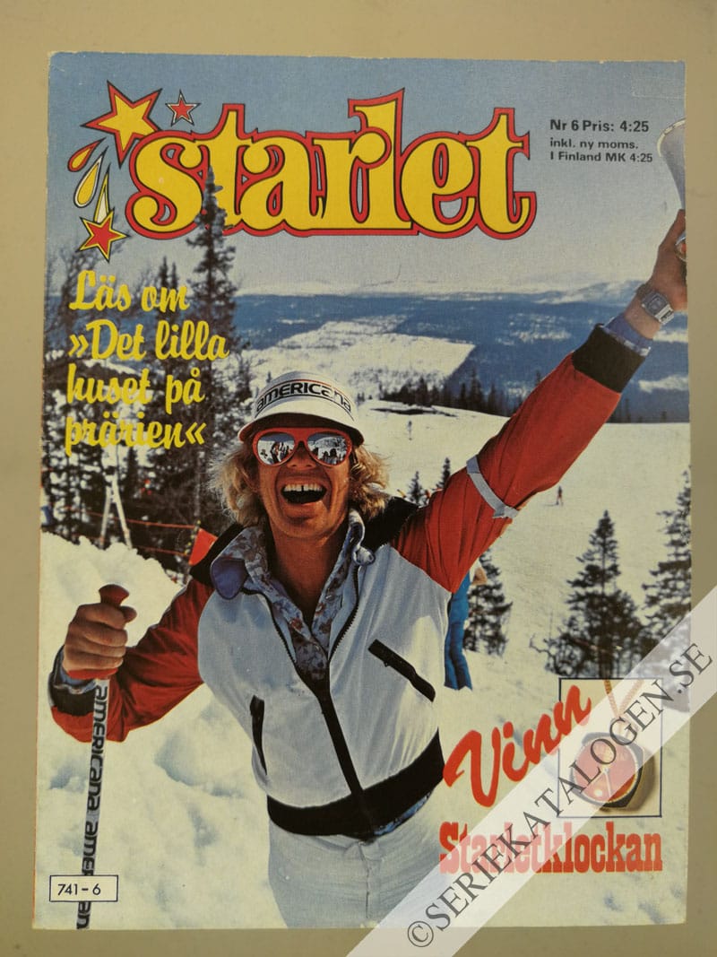 Framsida på Starlet #6 (1982)
