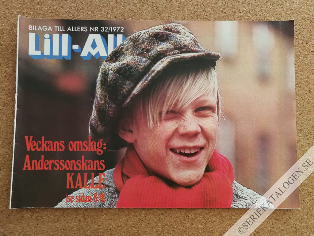Framsida på Lill-Allers #32 (1972)