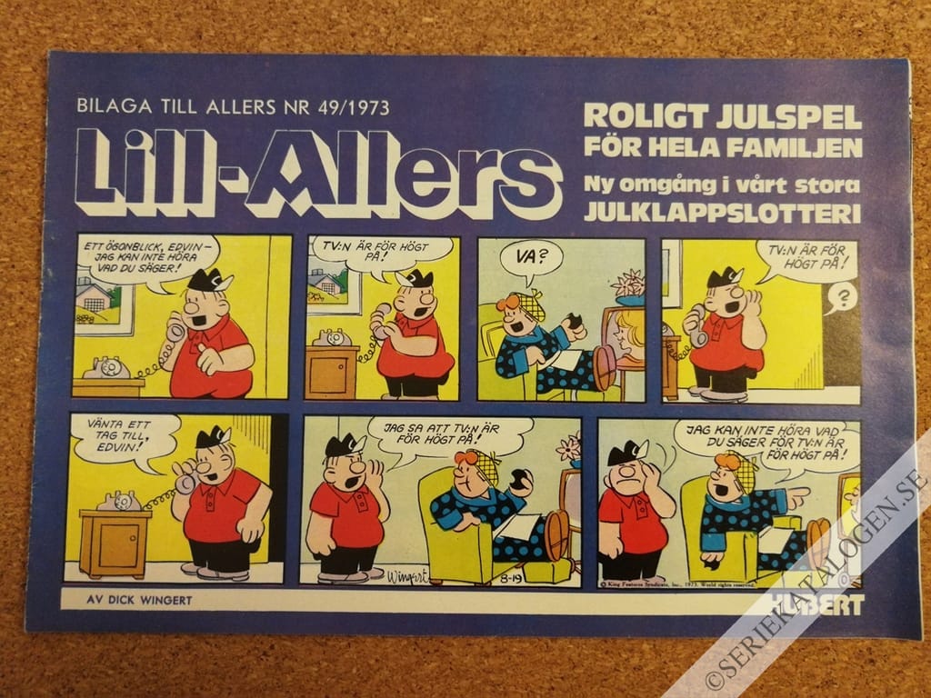 Framsida på Lill-Allers #49 (1973)