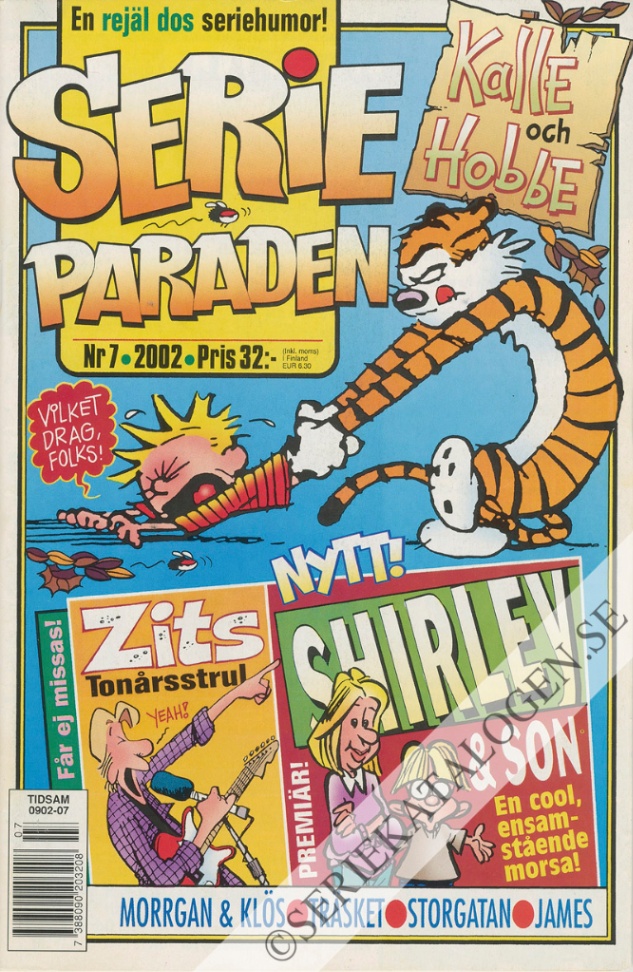 Framsida på Serie-paraden #7 (2002)