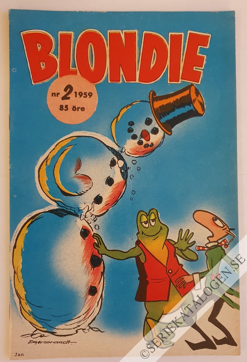 Framsida på Blondie #2 (1959)