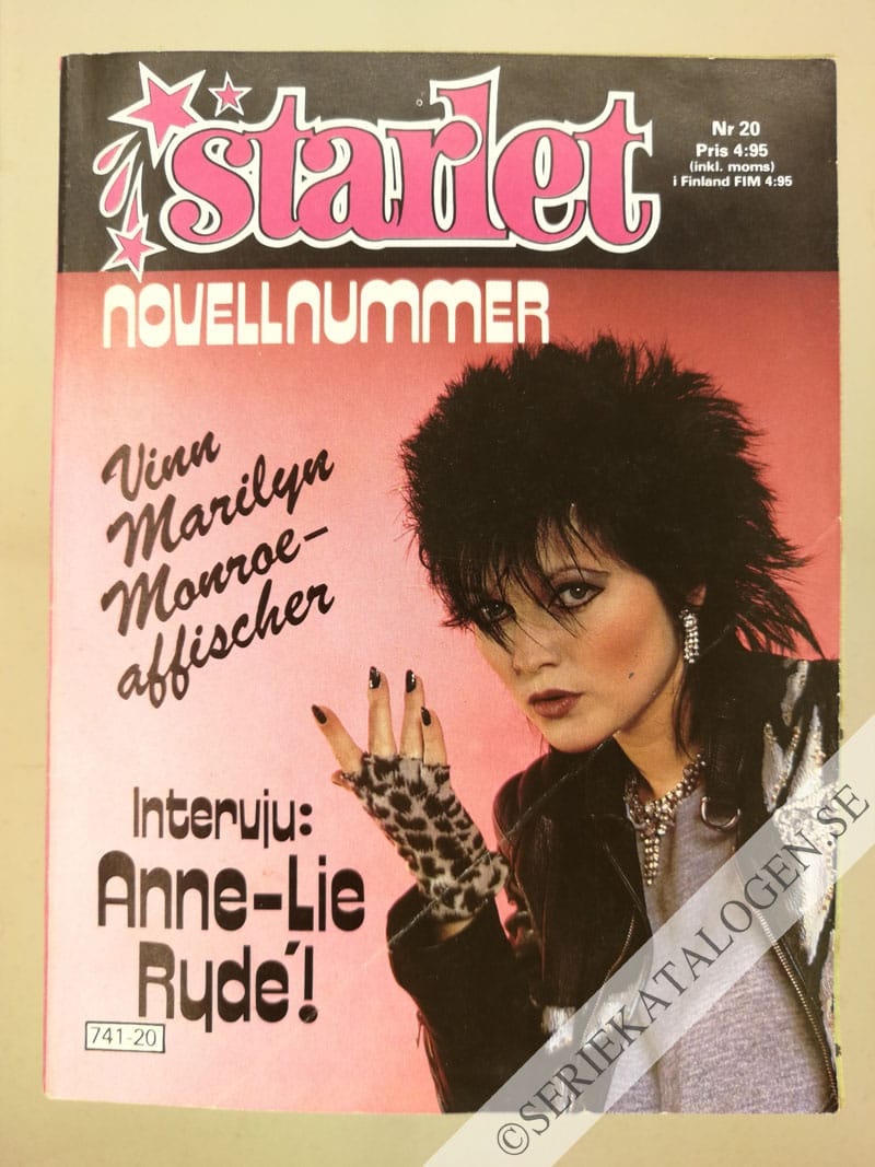 Framsida på Starlet #20 (1984)