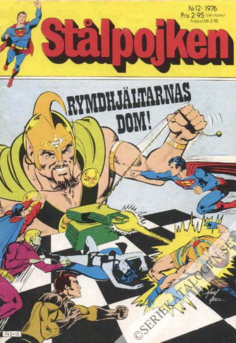 Framsida på Stålpojken #12 (1976)