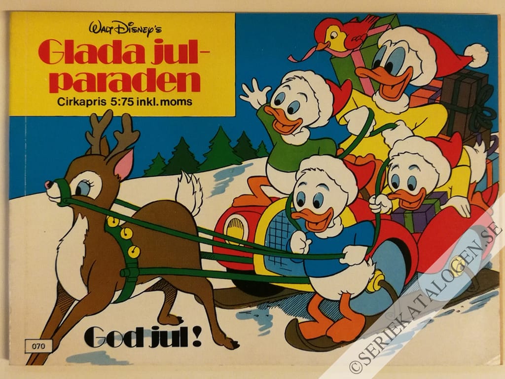 Framsida på Glada julparaden # (1976)
