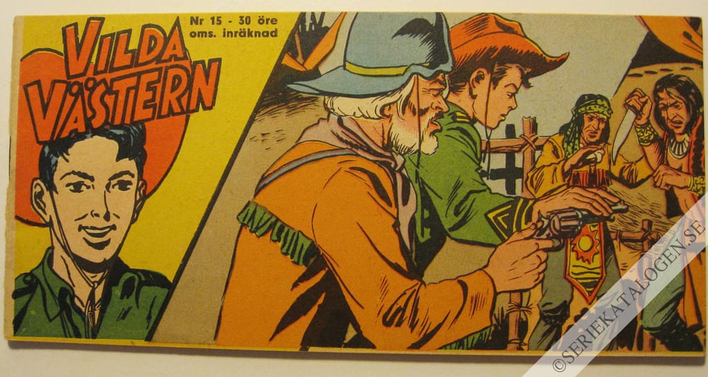 Framsida på Vilda Västern #15 (1961)