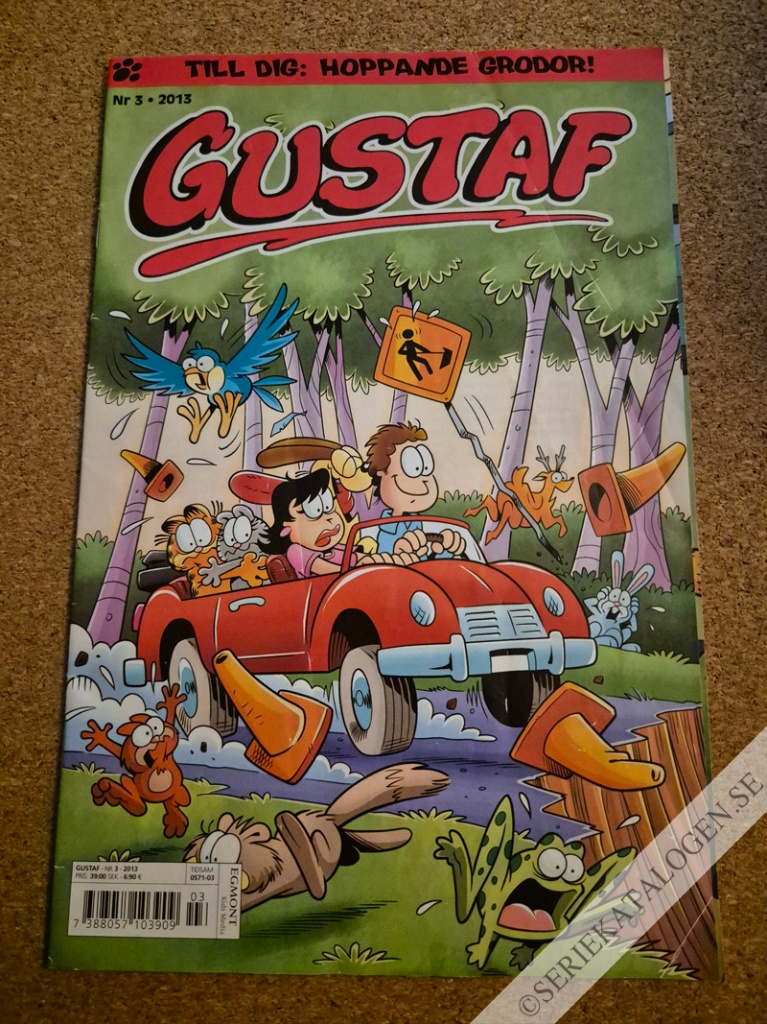 Framsida på Gustaf #3 (2013)