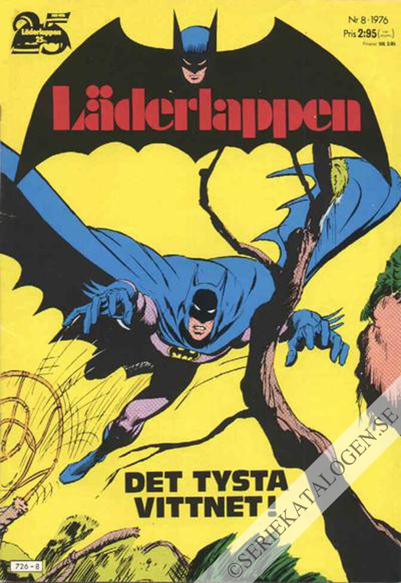 Framsida på Läderlappen och Robin #8 (1976)