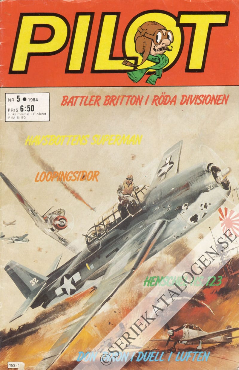 Framsida på Pilot-22 #5 (1984)