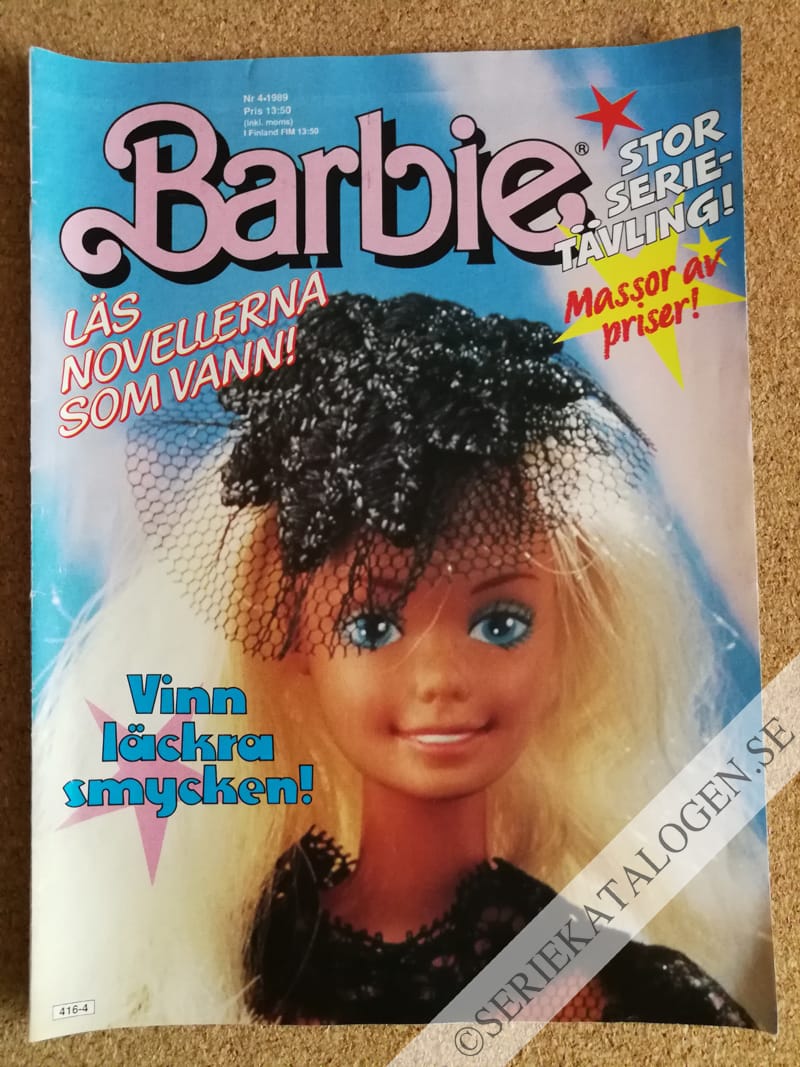 Framsida på Barbie #4 (1989)