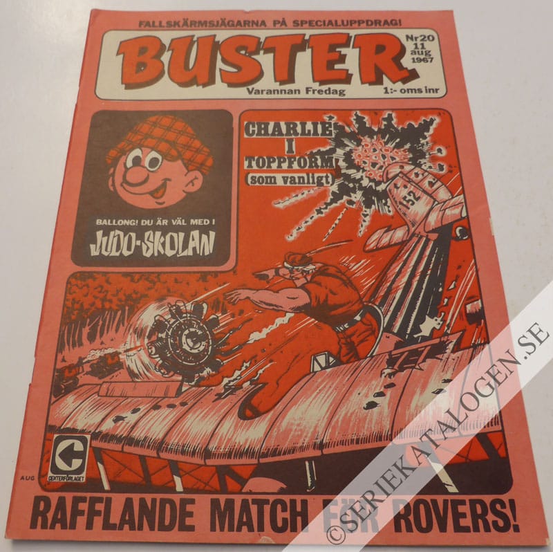 Framsida på Buster #20 (1967)