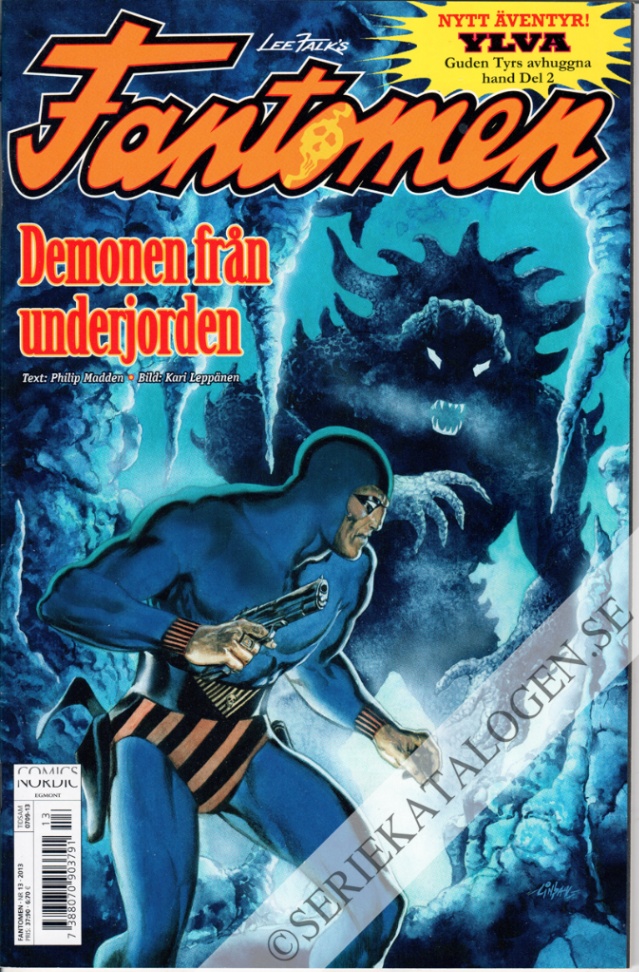 Framsida på Fantomen #13 (2013)
