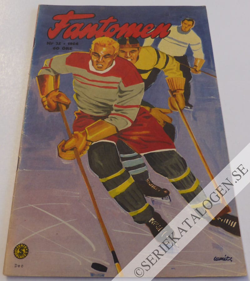 Framsida på Fantomen #25 (1954)