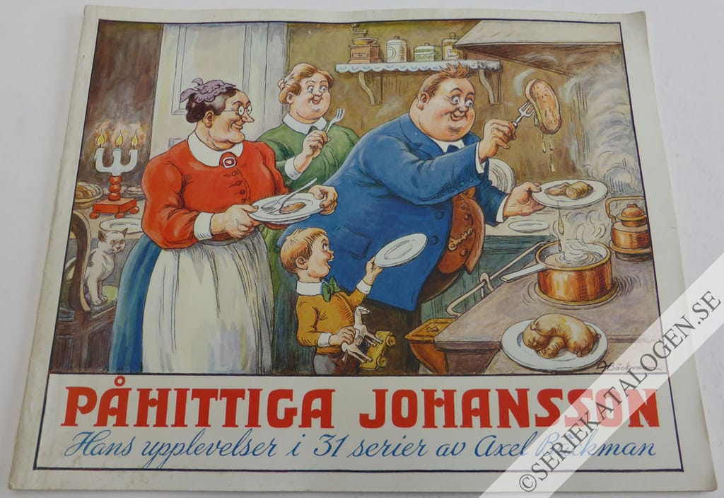 Framsida på Påhittiga Johansson # (1938)