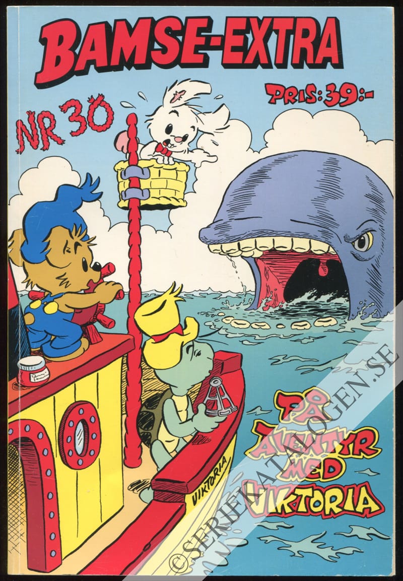 Framsida på Bamse-extra På äventyr med Viktoria (2005)