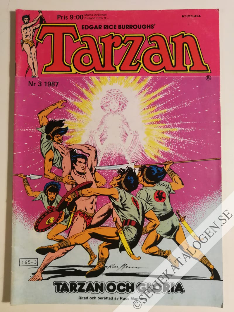 Framsida på Tarzan #3 (1987)