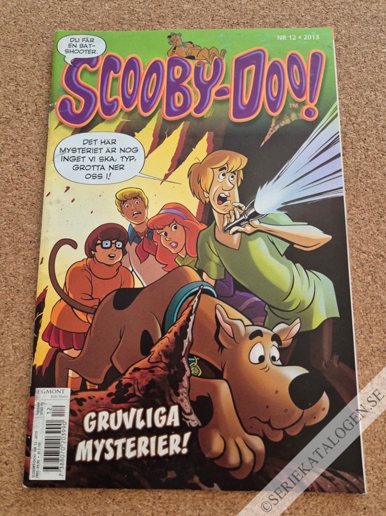 Framsida på Scooby-Doo! #12 (2013)
