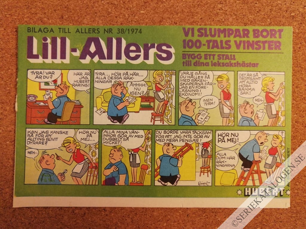 Framsida på Lill-Allers #38 (1974)