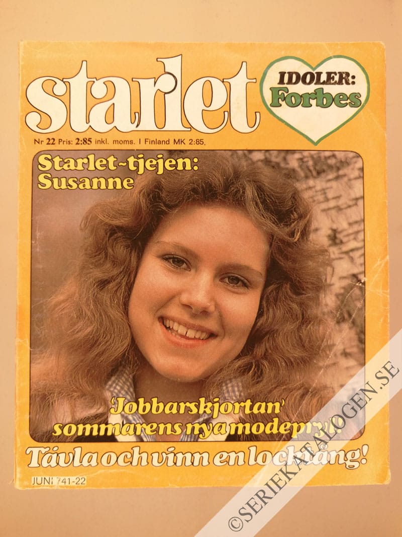 Framsida på Starlet #22 (1977)