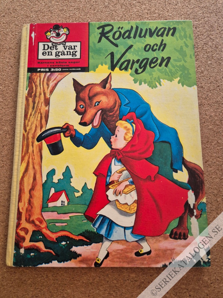 Framsida på Det var en gång #(2) - Rödluvan och Vargen (1966)