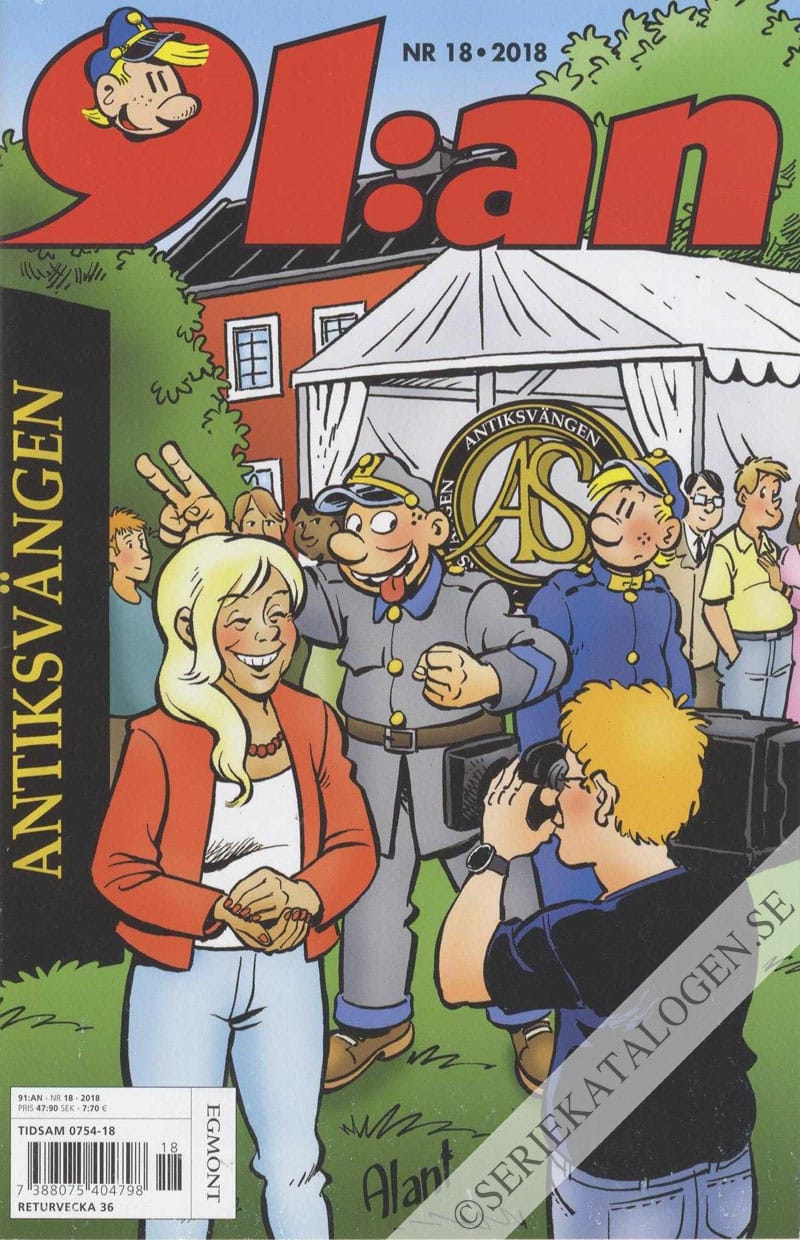 Framsida på 91:an #18 (2018)