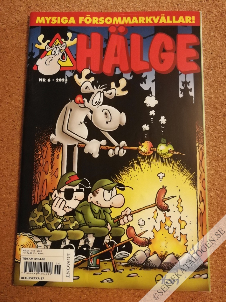 Framsida på Hälge #6 (2023)