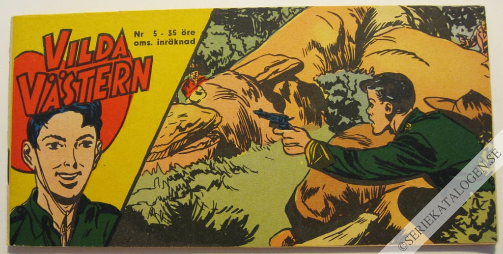 Framsida på Vilda Västern #5 (1962)
