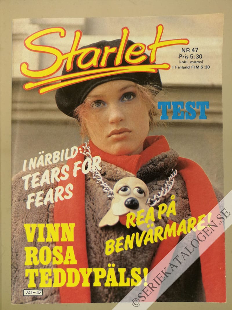 Framsida på Starlet #47 (1985)