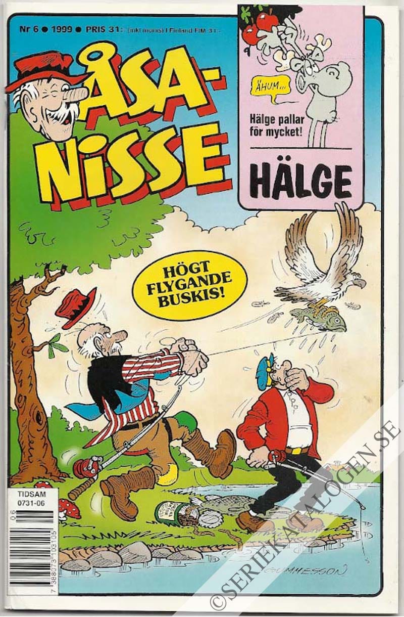 Framsida på Åsa-Nisse #6 (1999)