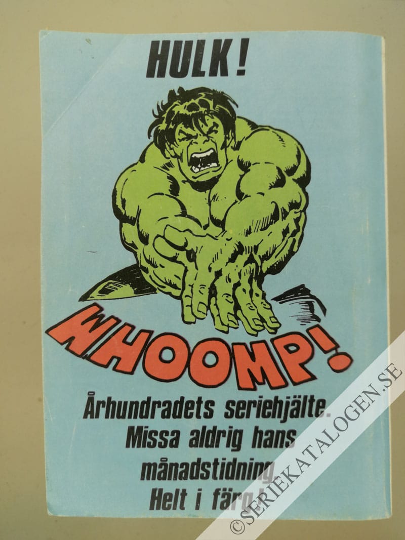 Baksida på Slaget vid Arakan (1983)