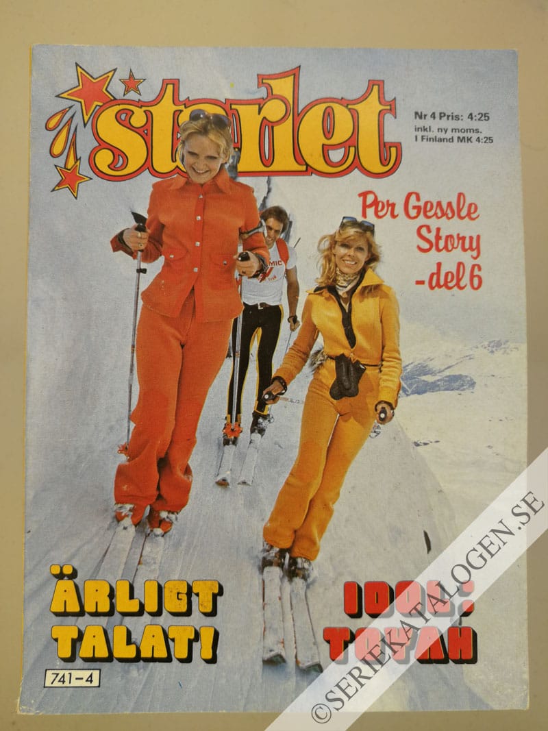 Framsida på Starlet #4 (1982)
