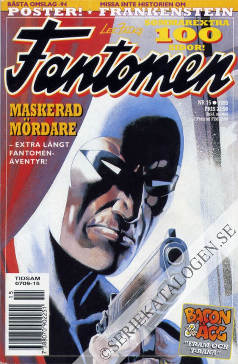 Framsida på Fantomen #15 (1995)