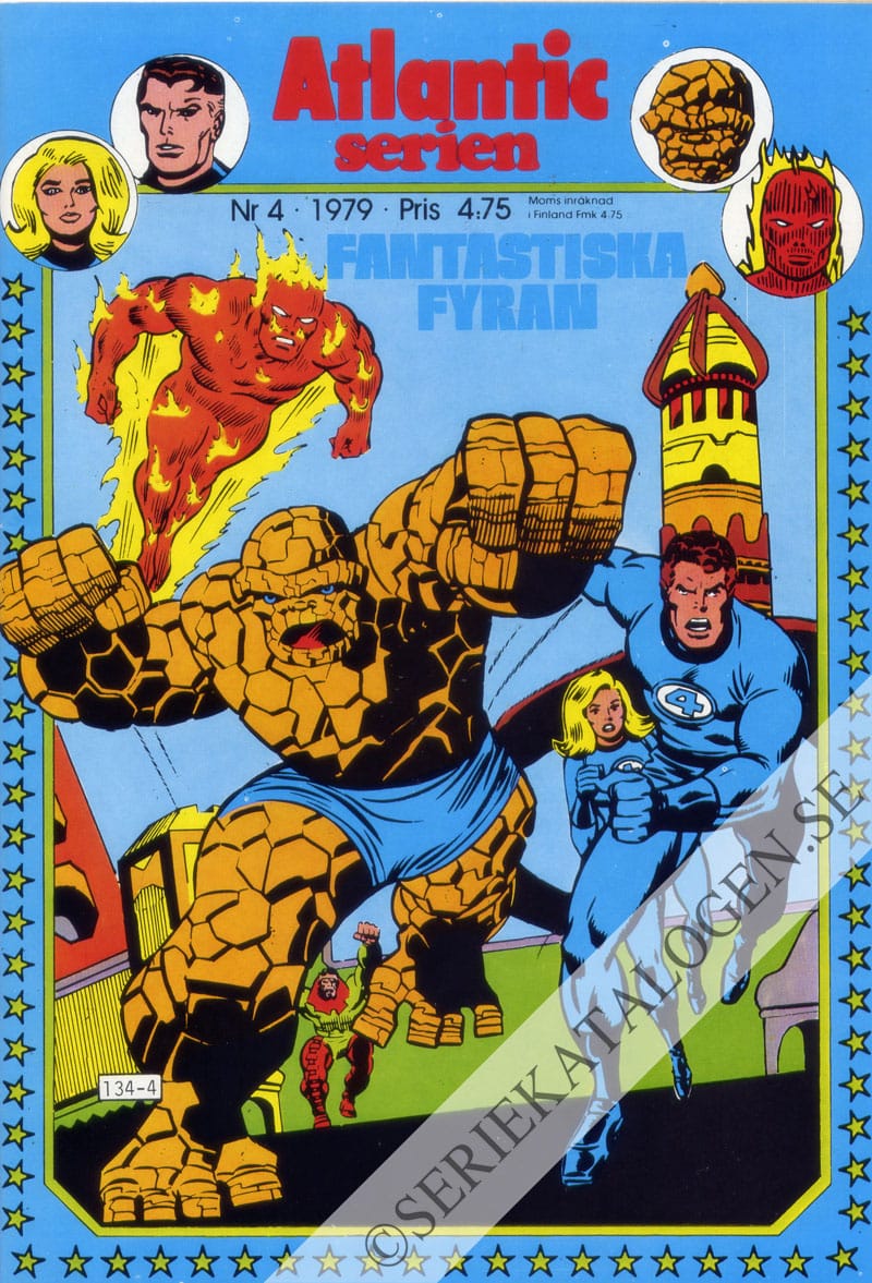 Framsida på Atlanticserien #4 (1979)