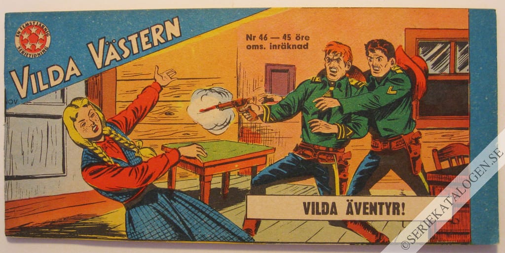 Framsida på Vilda Västern #46 (1966)