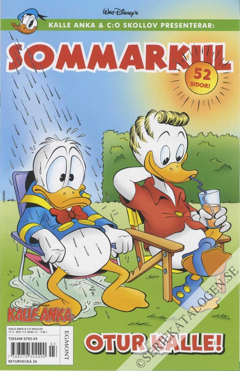 Framsida på Kalle Anka & C:o - Skollov Kalle Anka & C:o skollov presenterar: Sommarkul (2021)