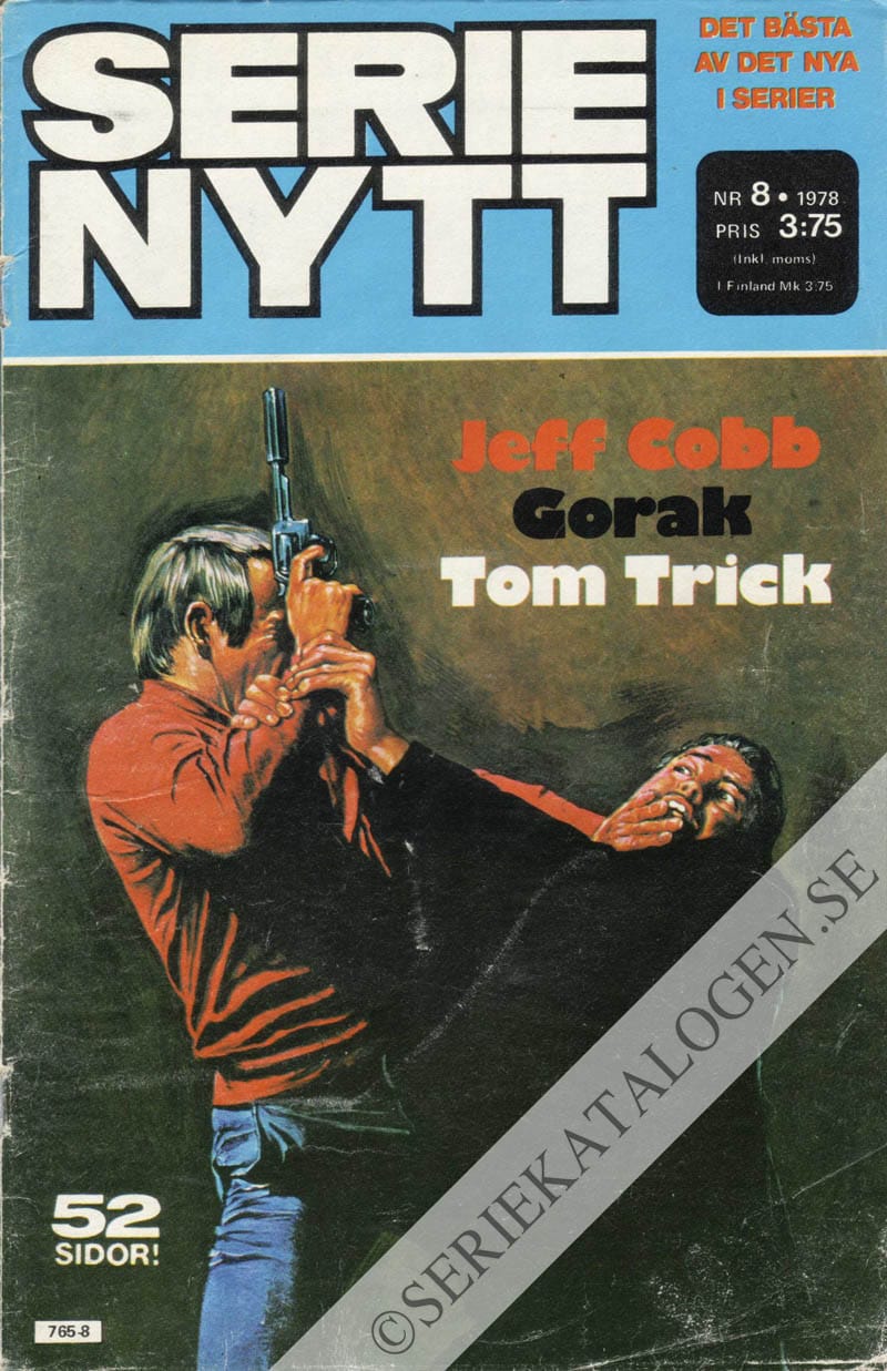Framsida på Serie-Nytt #8 (1978)